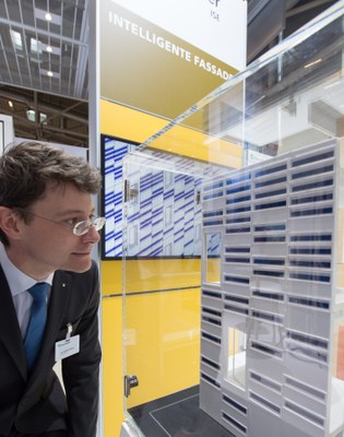 Strip Collector at trade fair BAU Strip Collector at BAU